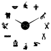 Giant Dentist Wall Clock My Wall Clock